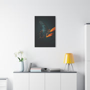 Dark Swallowtail Butterfly on Orange Blossoms Wall Art & Canvas Prints