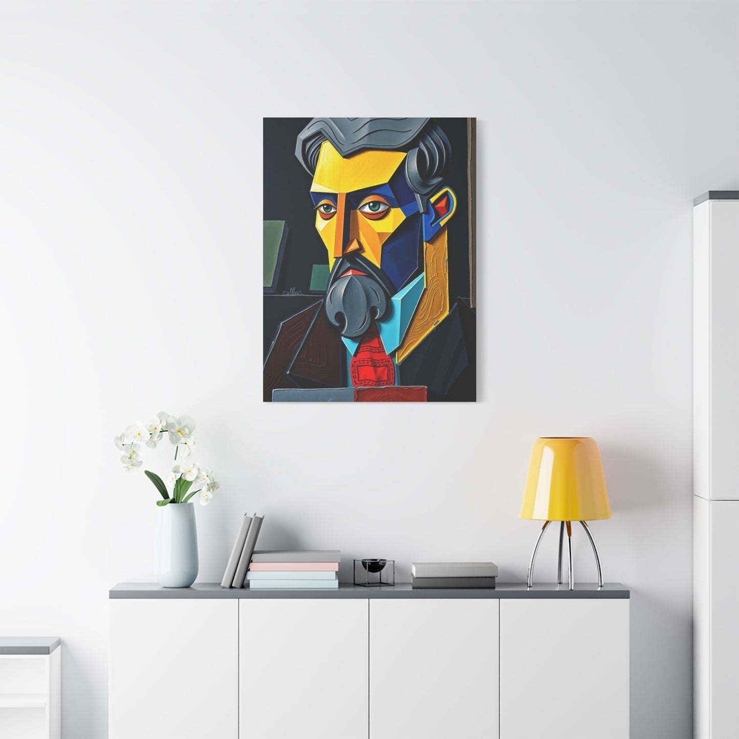 Cubist Aesthetic Canvas Wall Art & Canvas Print