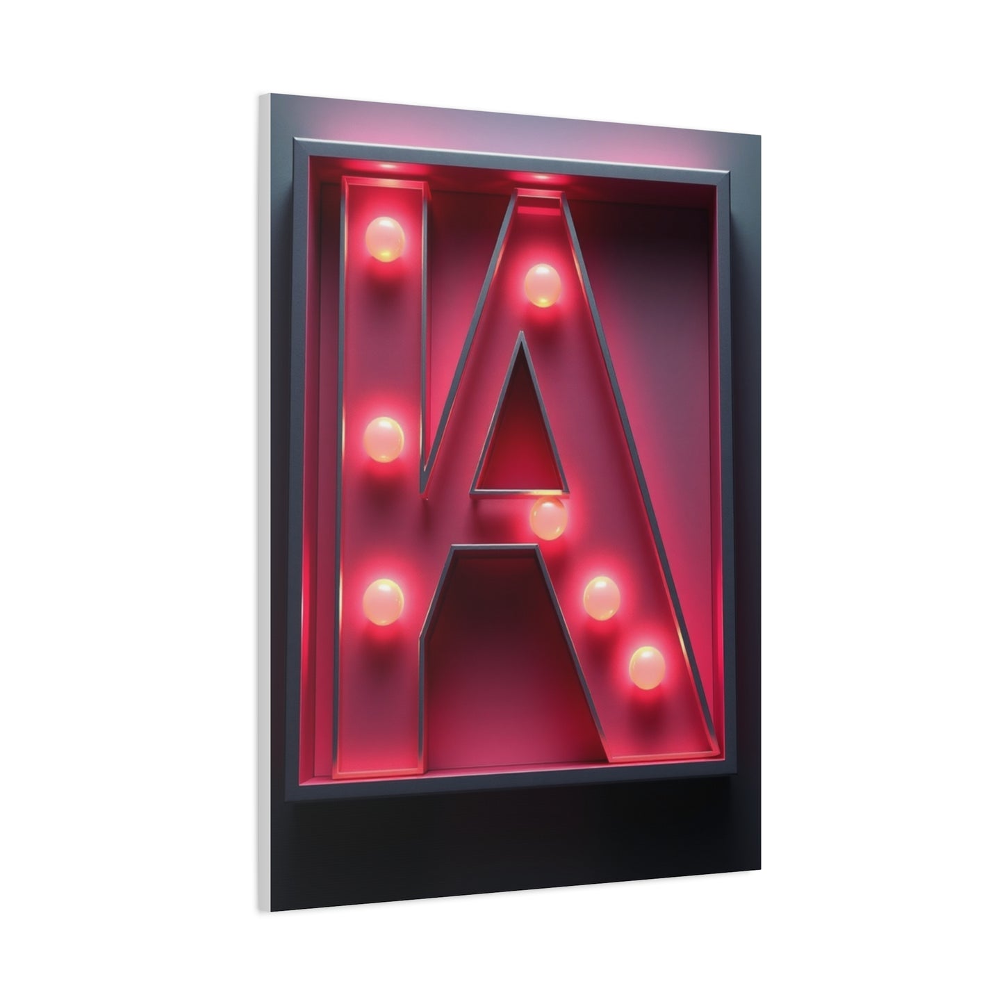 Luxury A Alphabet & Letter Art Collection Wall Art & Canvas Print