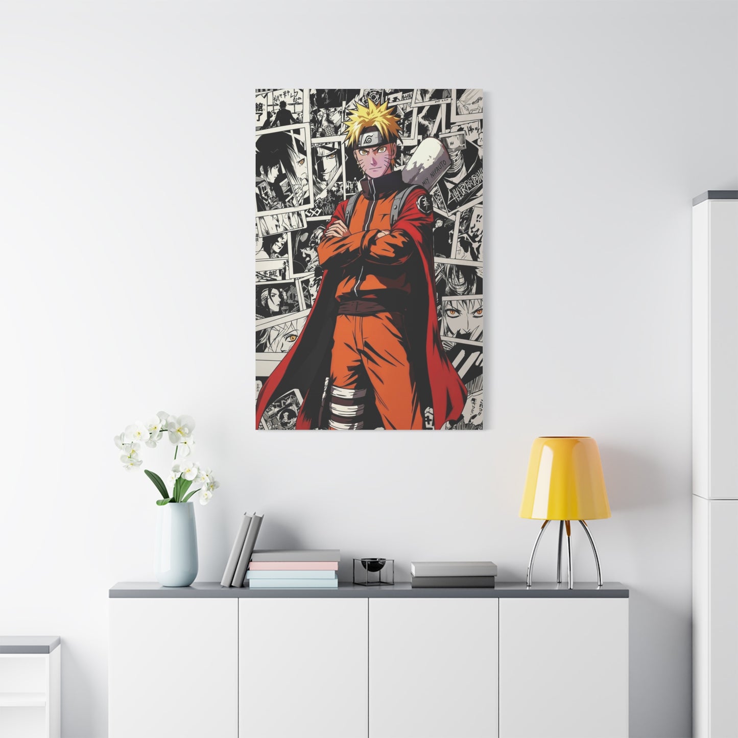 Naruto Sage Mode Poster Wall Art & Canvas Print