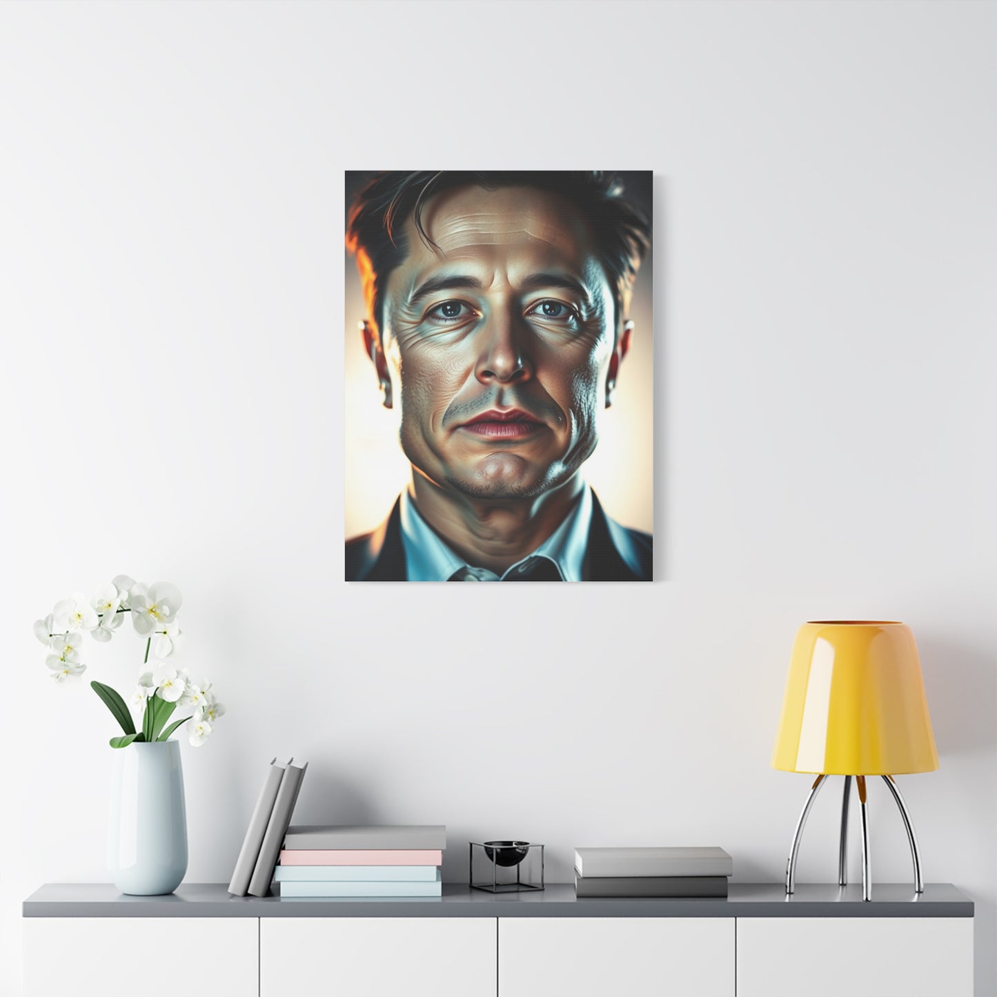 Vision Elon Musk Art Art Wall Art & Canvas Print