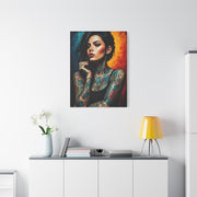 Ember Ink Muse Portrait Wall Art & Canvas Print