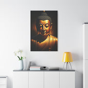 Candlelit Buddha Tranquility Wall Art & Canvas Prints