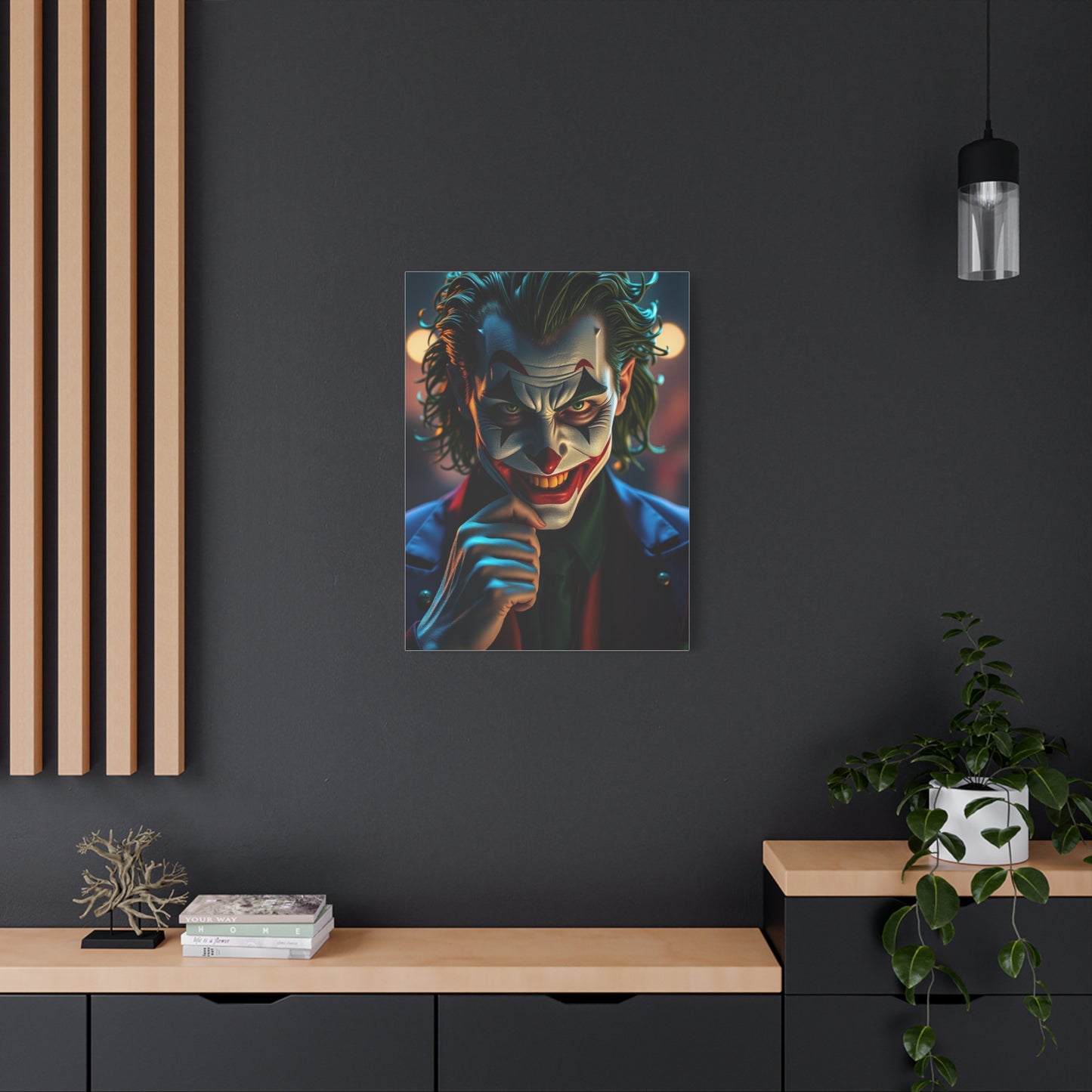 The Joker Art Canvas Art 5 Wall Art & Canvas Print