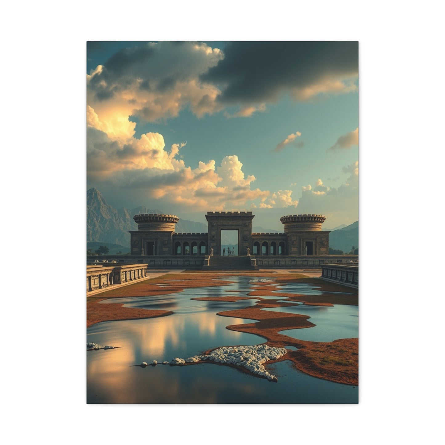 Archaic Splendor Canvas Wall Art & Canvas Print