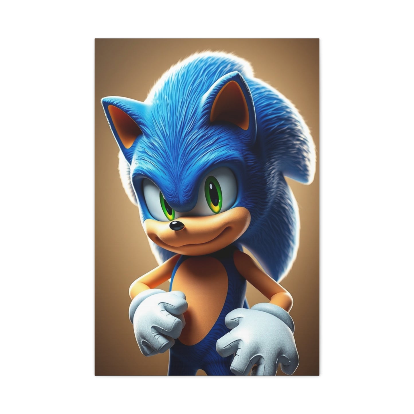 Vision Sonic the Hedgehog Art Art Wall Art & Canvas Print