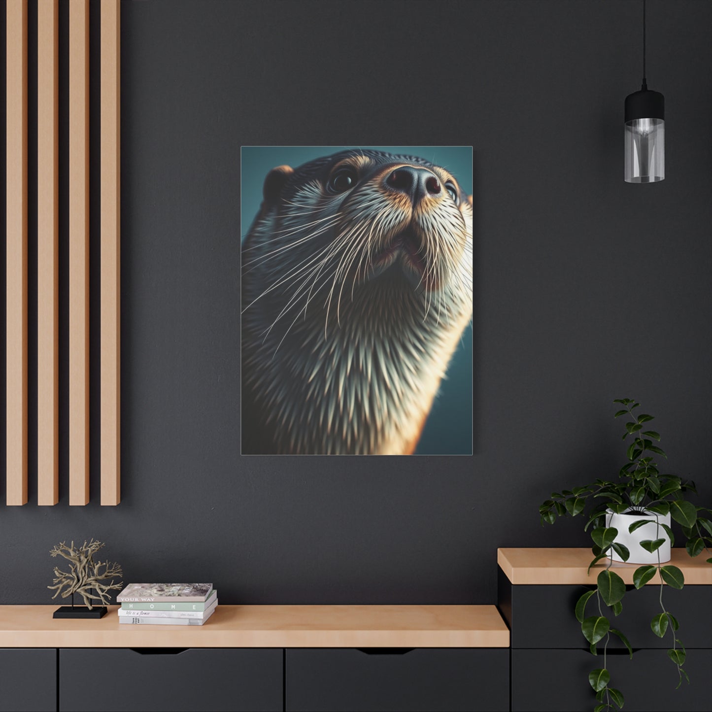 Otter Art Luxury Canvas Wall Art & Canvas Print