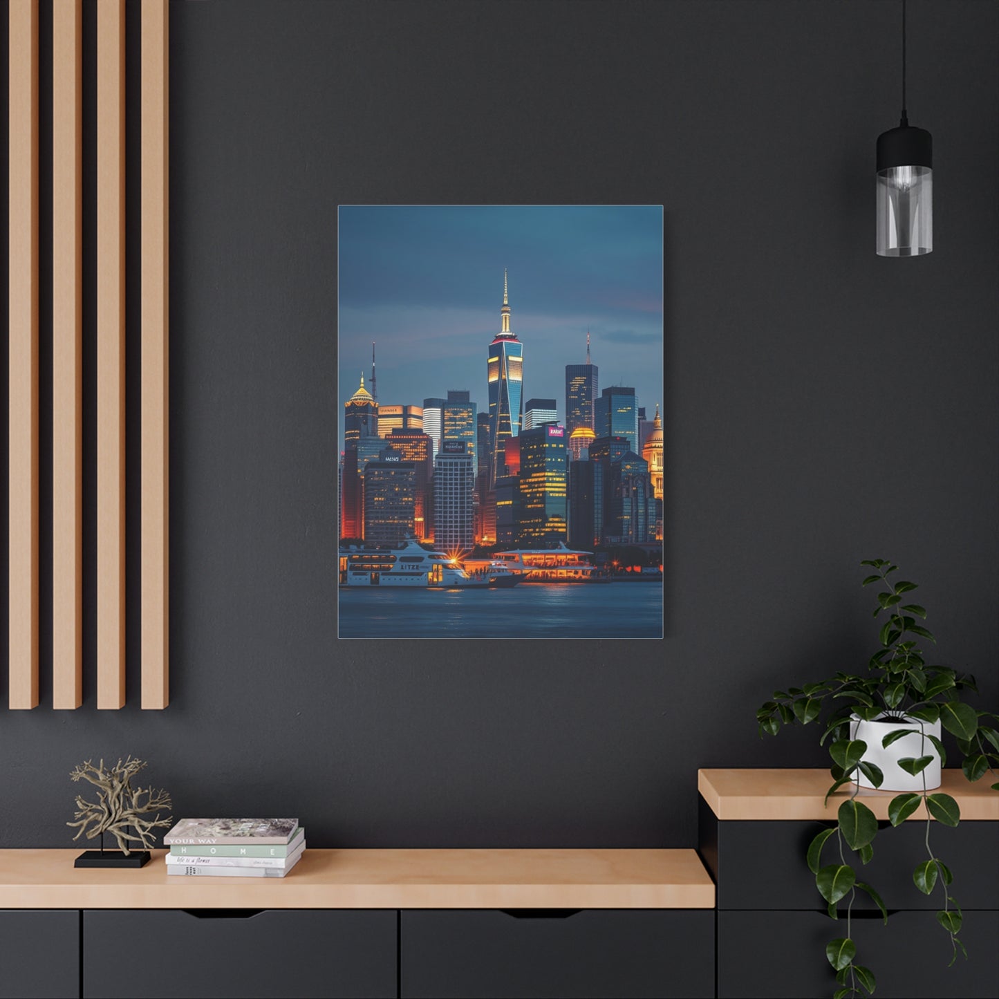 Supreme City Skylines Art Beautiful Collection Wall Art & Canvas Print