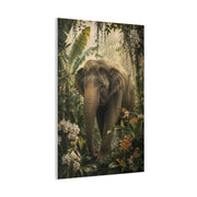 Majestic Elephant Jungle Portrait Tropical Wall Art & Canvas Print