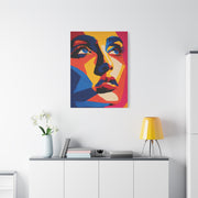 Vibrant Pop Art Portrait Wall Art & Canvas Print