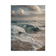 Rolling Shoreline Ocean Curl Wall Art & Canvas Print