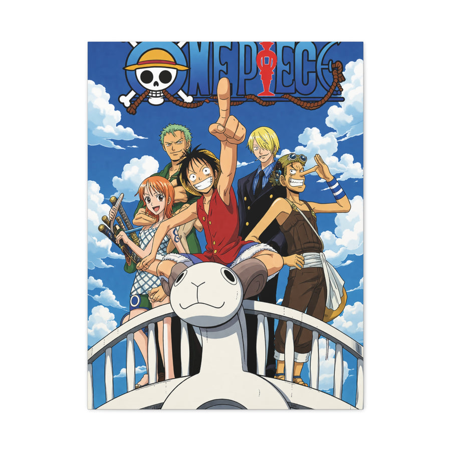 One Piece East Blue Going Merry Poster Wall Art & Canvas Print