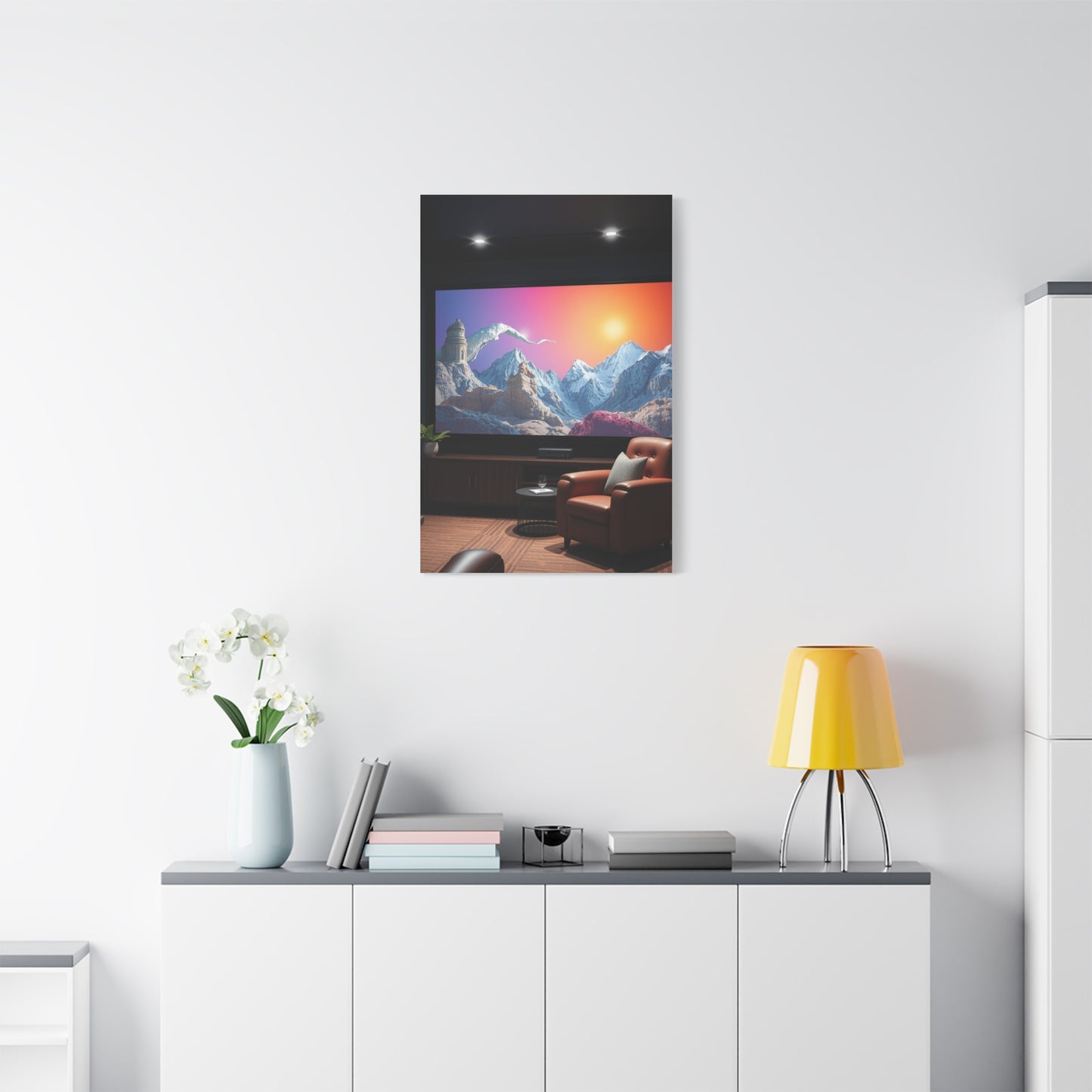 Home Theater Art Luxury Canvas Wall Art & Canvas Print