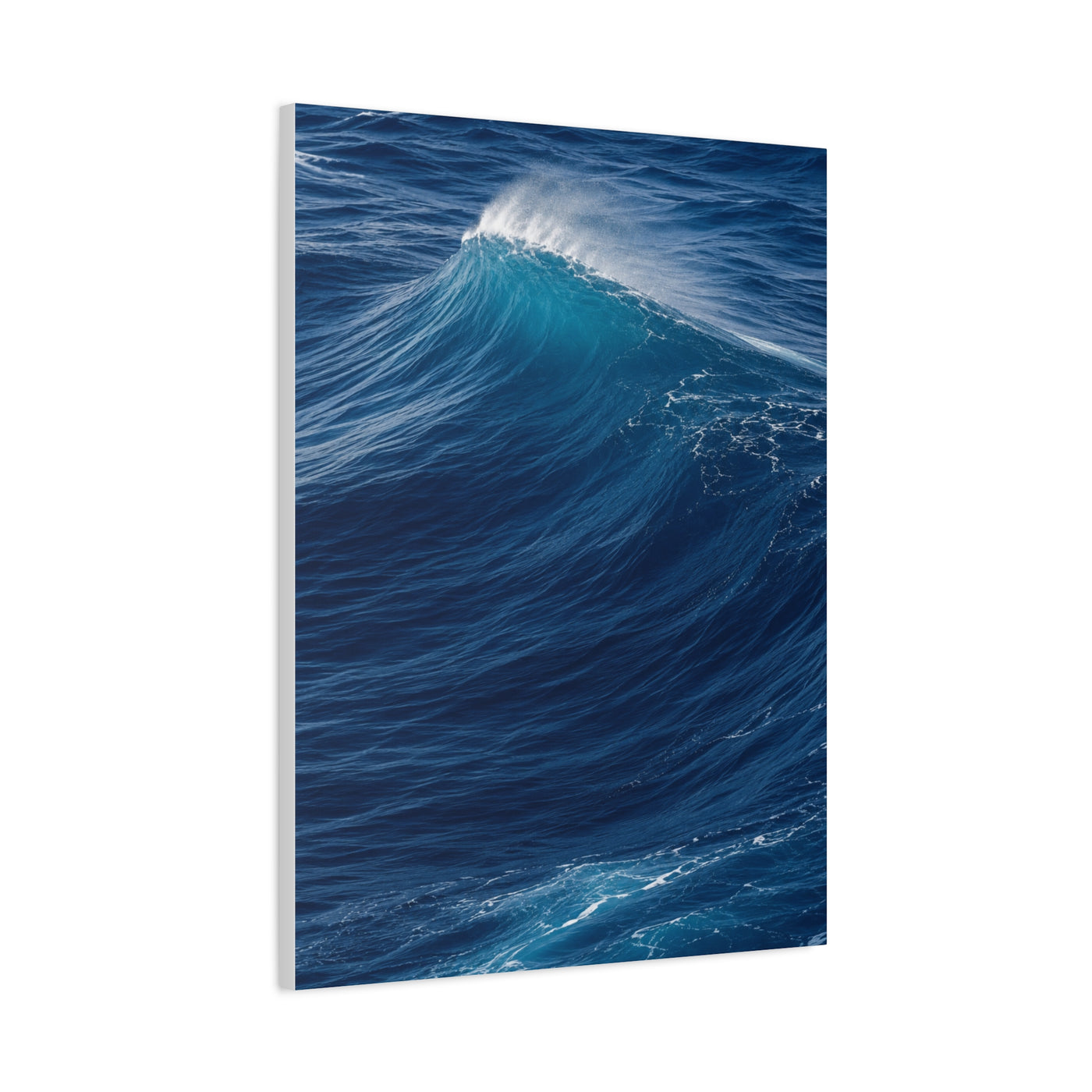 Open Ocean Cresting Wave Study Wall Art & Canvas Print