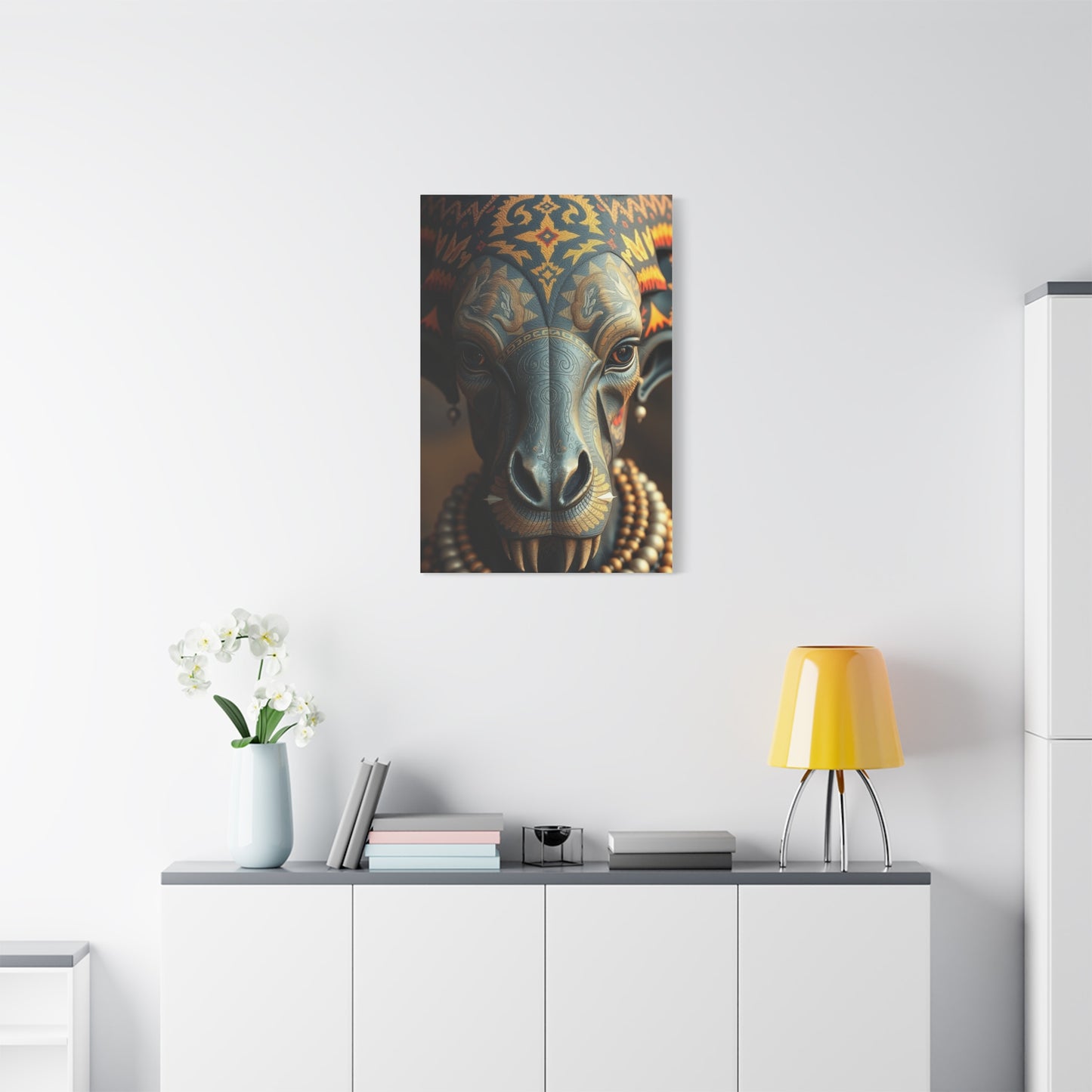 Opulent Sahara Silhouettes Canvas Wall Art & Canvas Print
