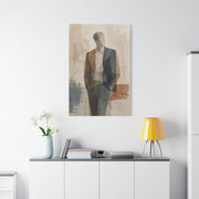 Executive Portrait Abstraction Wall Art & Canvas Print
