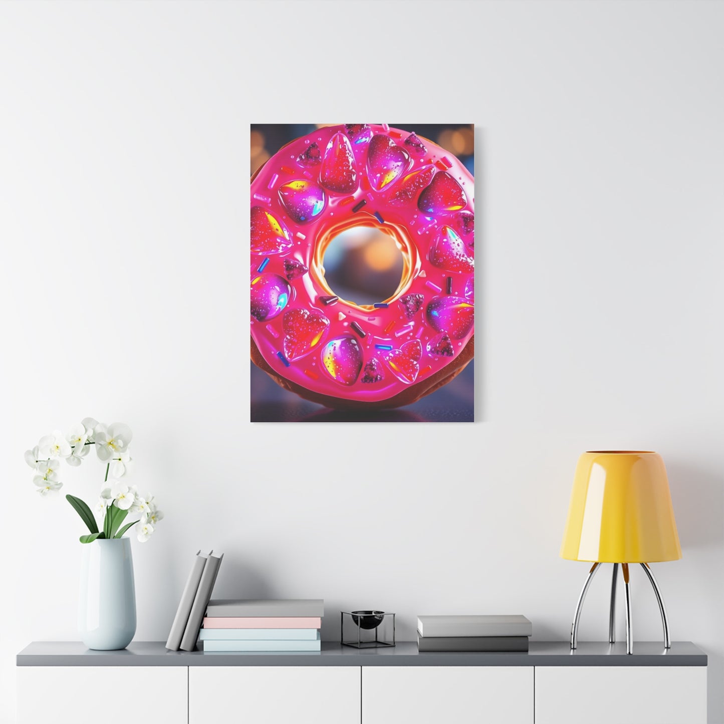 Vision Donut Art Art Wall Art & Canvas Print