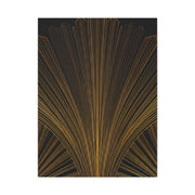 Regal Fan Lines Art Deco Wall Art & Canvas Prints