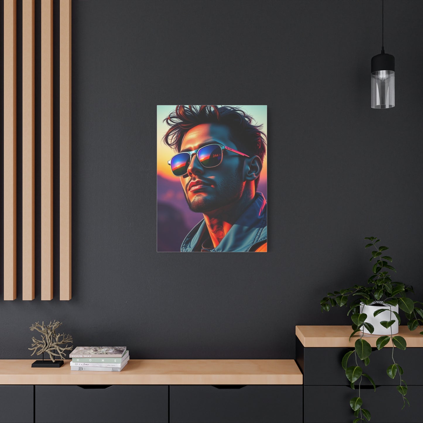 Chic Gentlemans Display Wall Art & Canvas Print