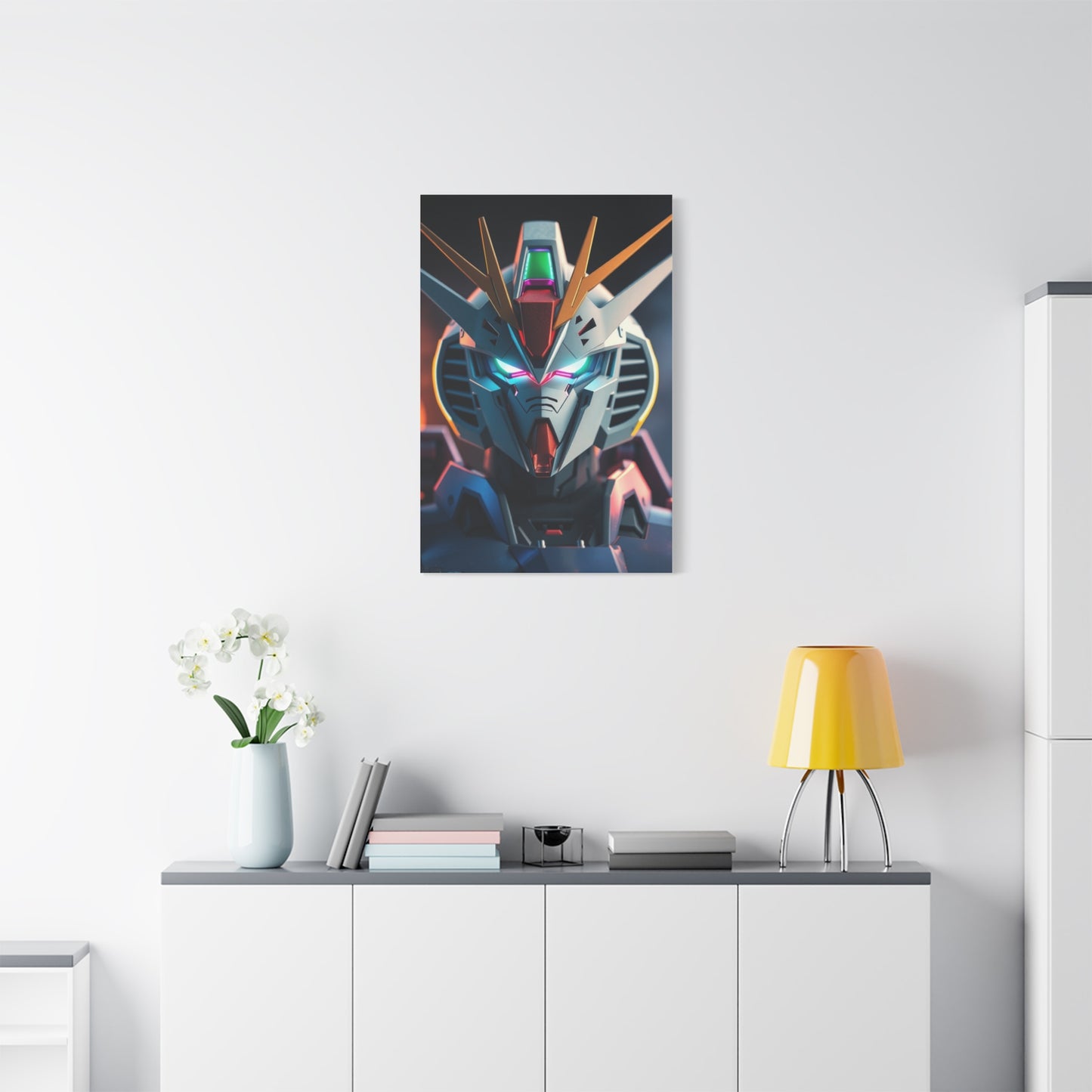 Elite Gundam Art Vision Wall Art & Canvas Print
