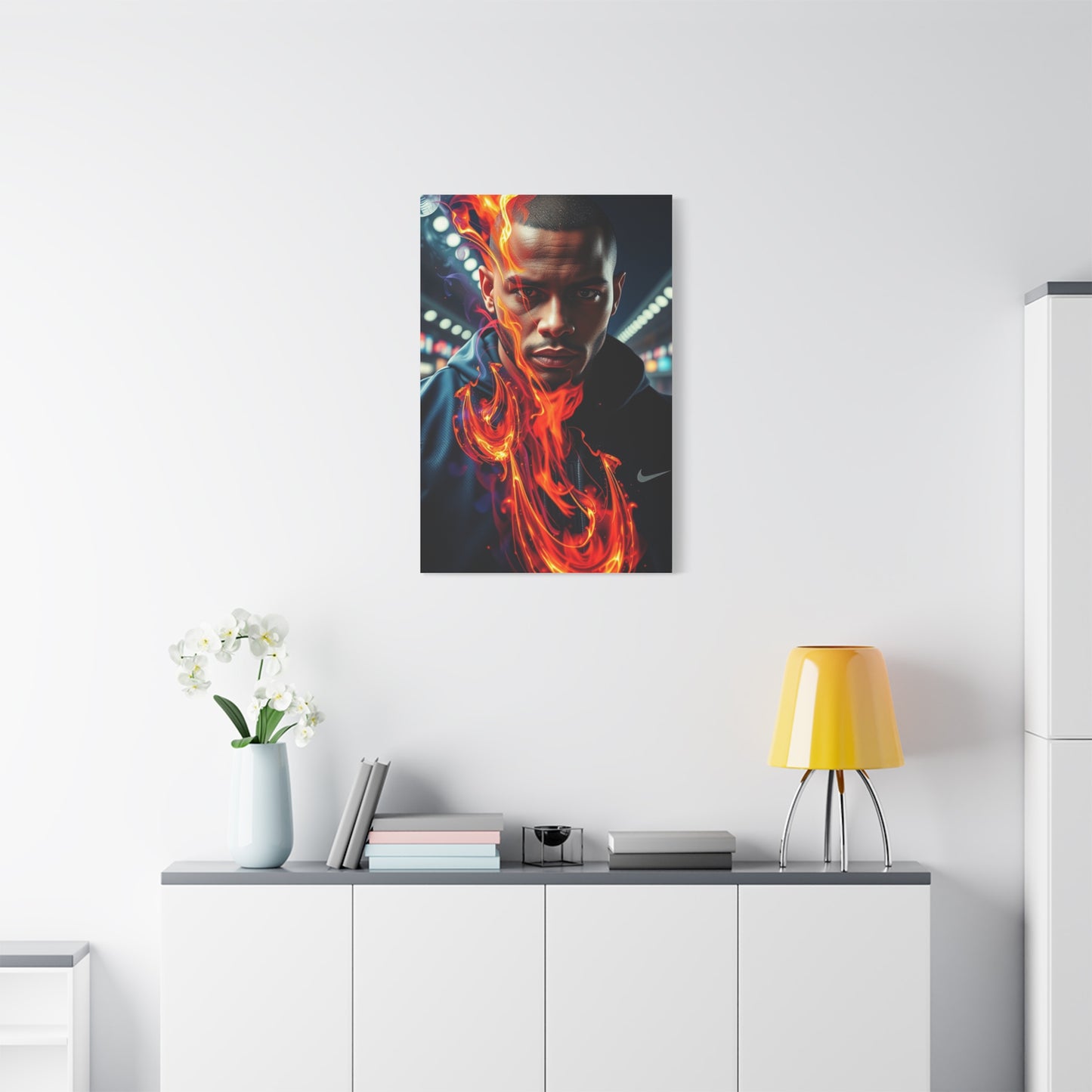 Exalted Silhouette Wall Art Wall Art & Canvas Print