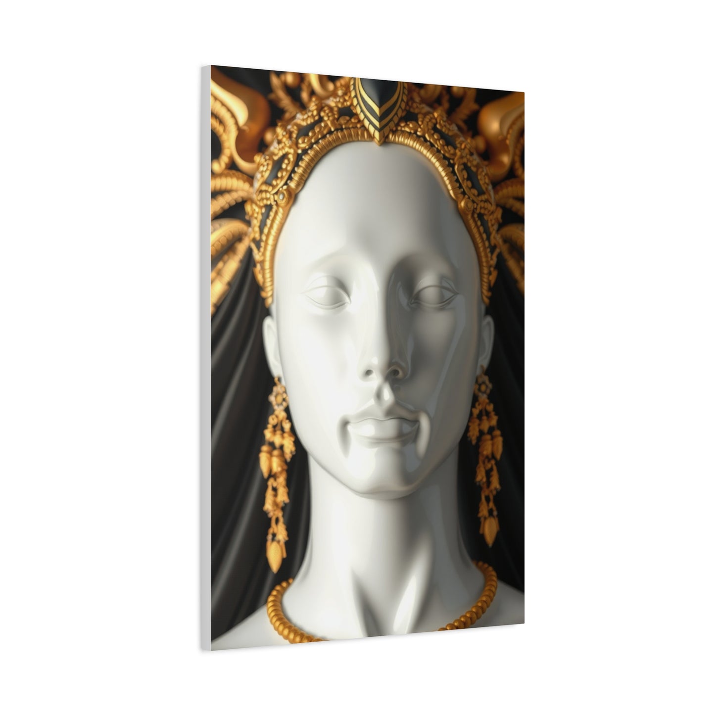 Black White and Gold Art Supreme Gallery Wall Art & Canvas Print