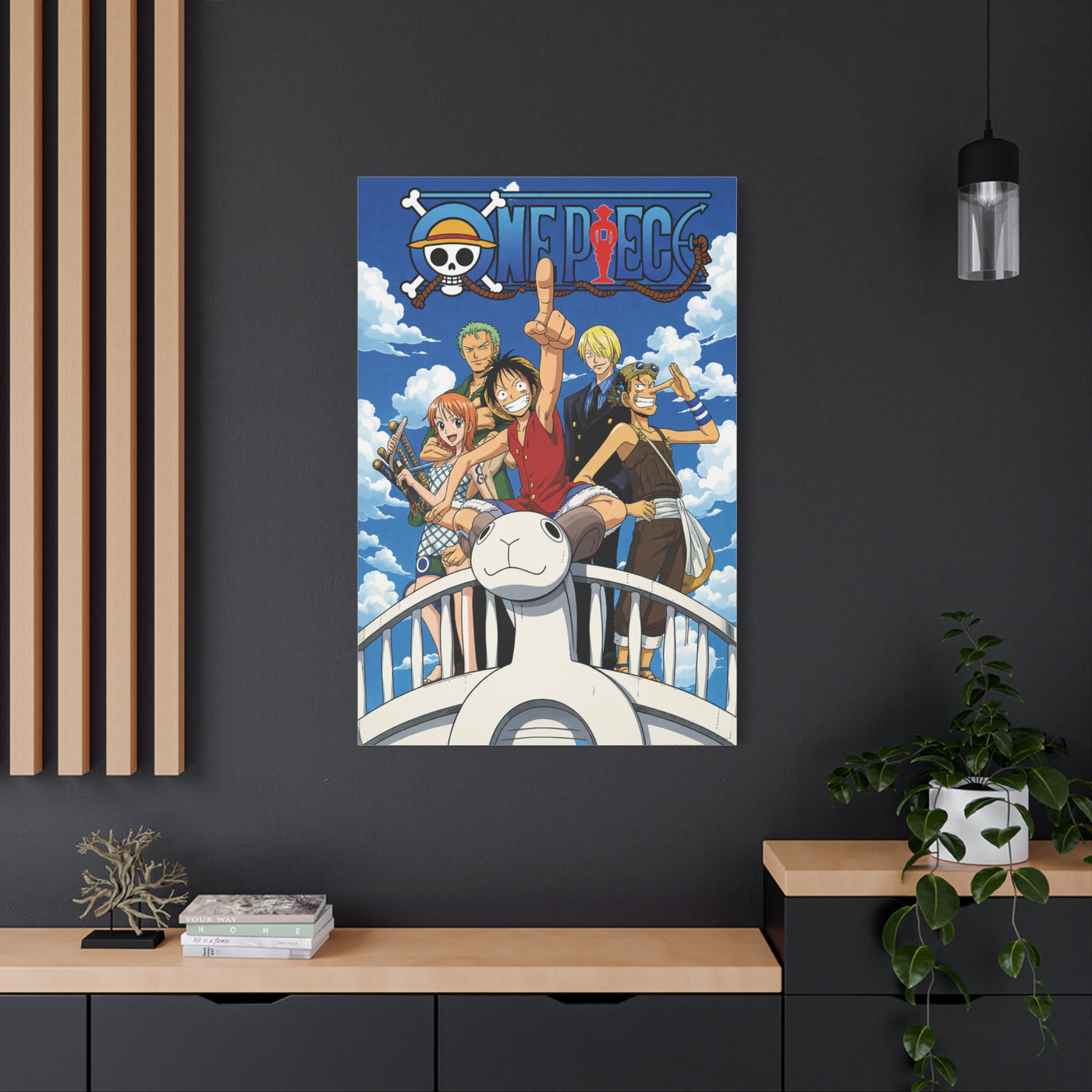 One Piece East Blue Going Merry Poster Wall Art & Canvas Print