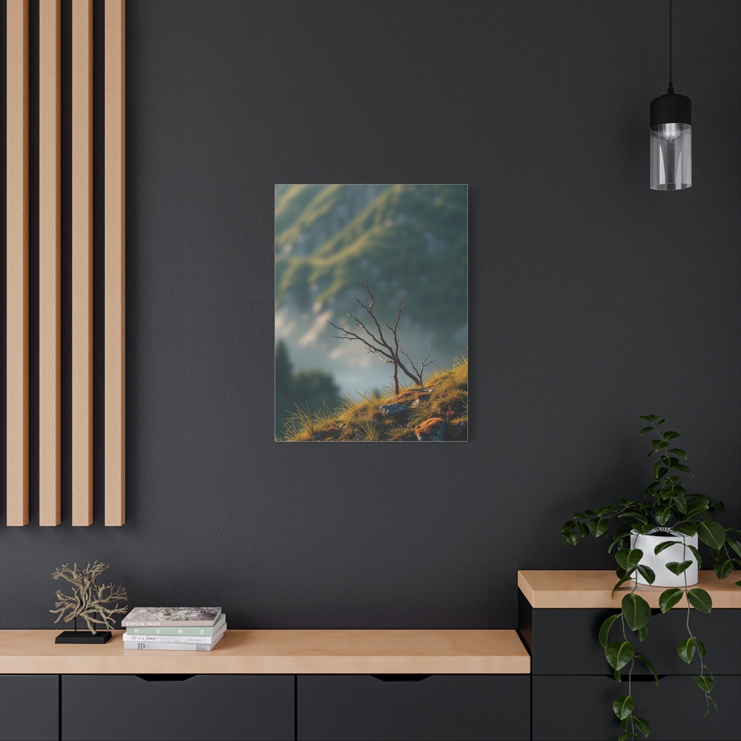 Gilded Woodland Canvas Wall Art & Canvas Print