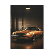 Classic Buick Regal Coupe in Heritage Garage Wall Art & Canvas