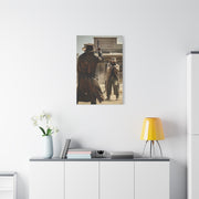 High Noon Gunslinger Duel Wall Art & Canvas Print