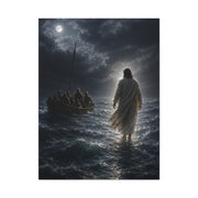 Jesus Walking on Water Scripture Wall Art & Canvas Print