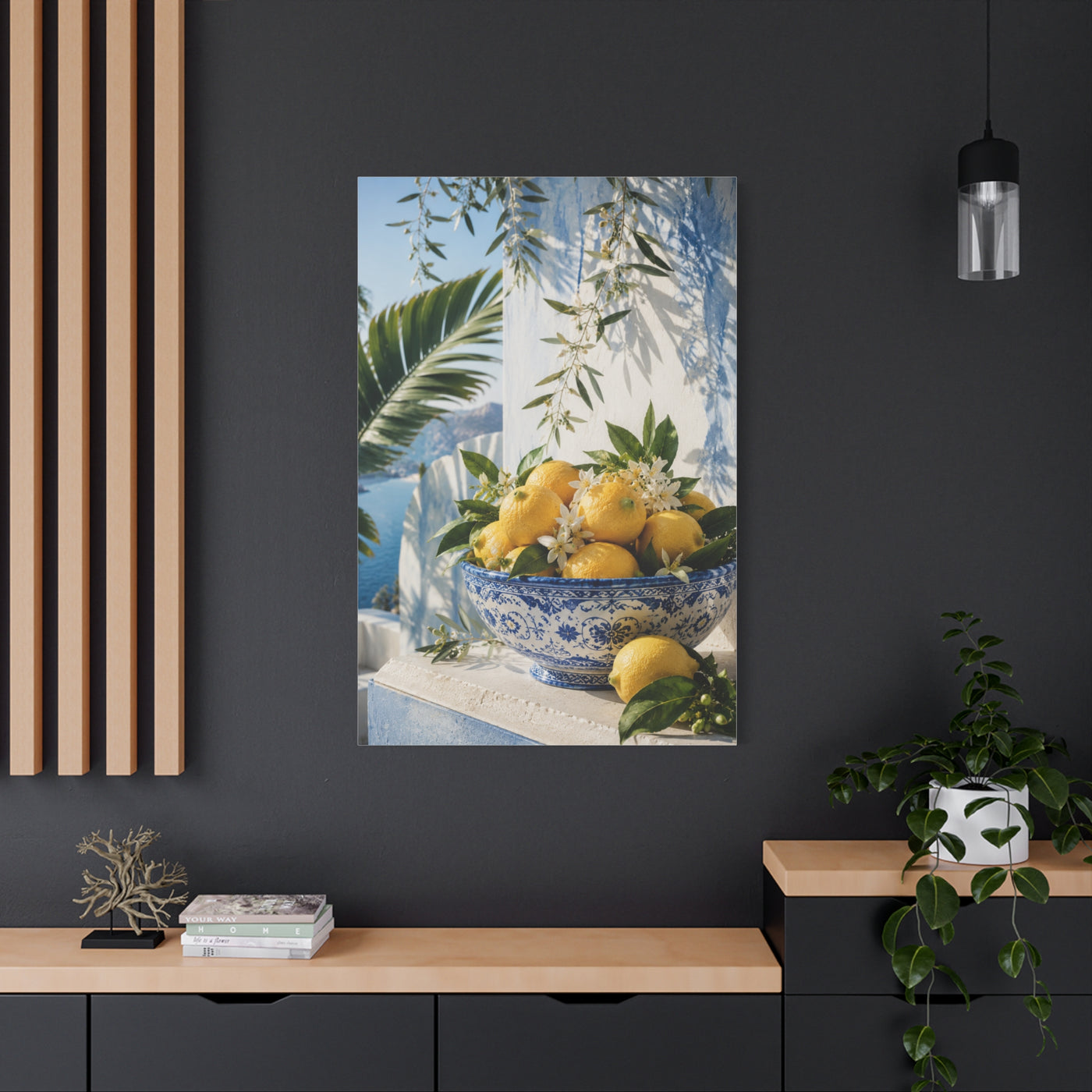 Mediterranean Citrus Still Life Tropical Wall Art & Canvas Print