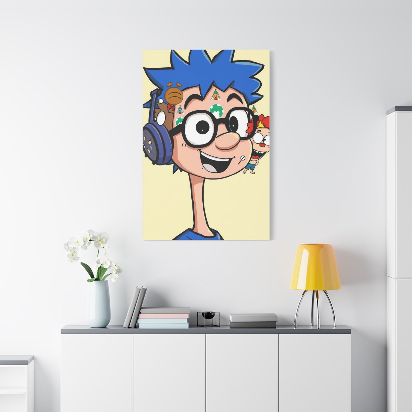 Artful Toon Patchwork Wall Art & Canvas Print