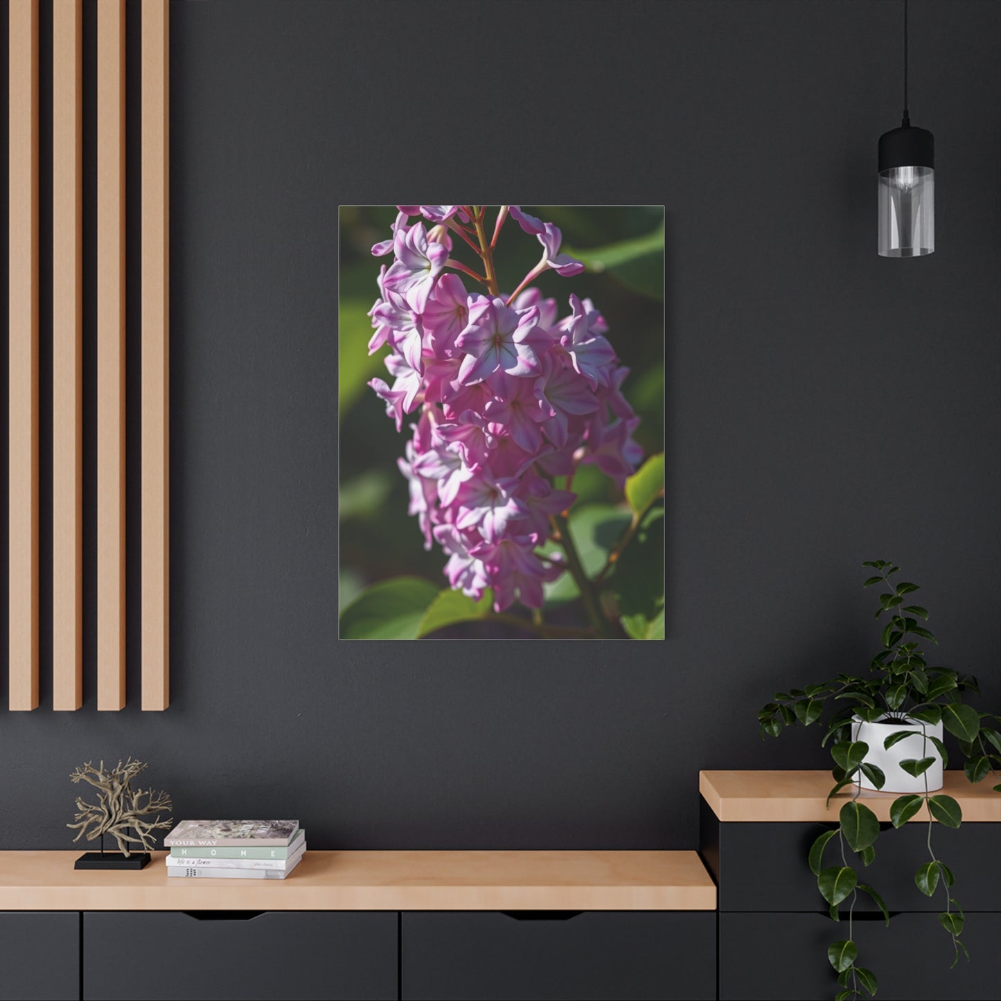 Lilac Flower Art Supreme Gallery Wall Art & Canvas Print