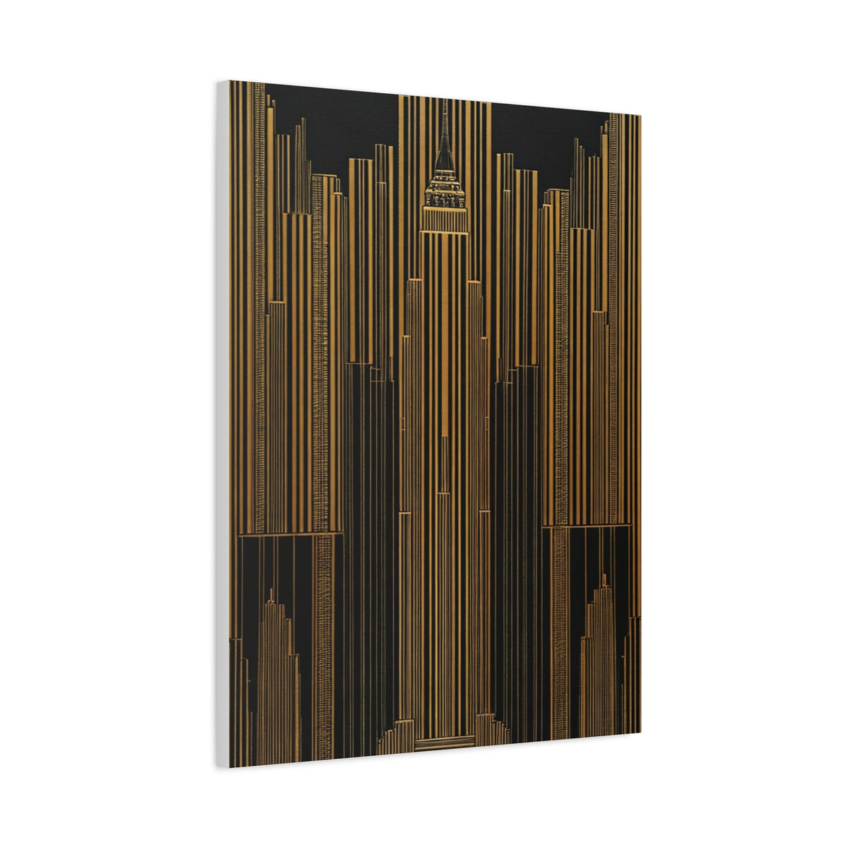 Majestic Golden City Towers Wall Art & Canvas Prints