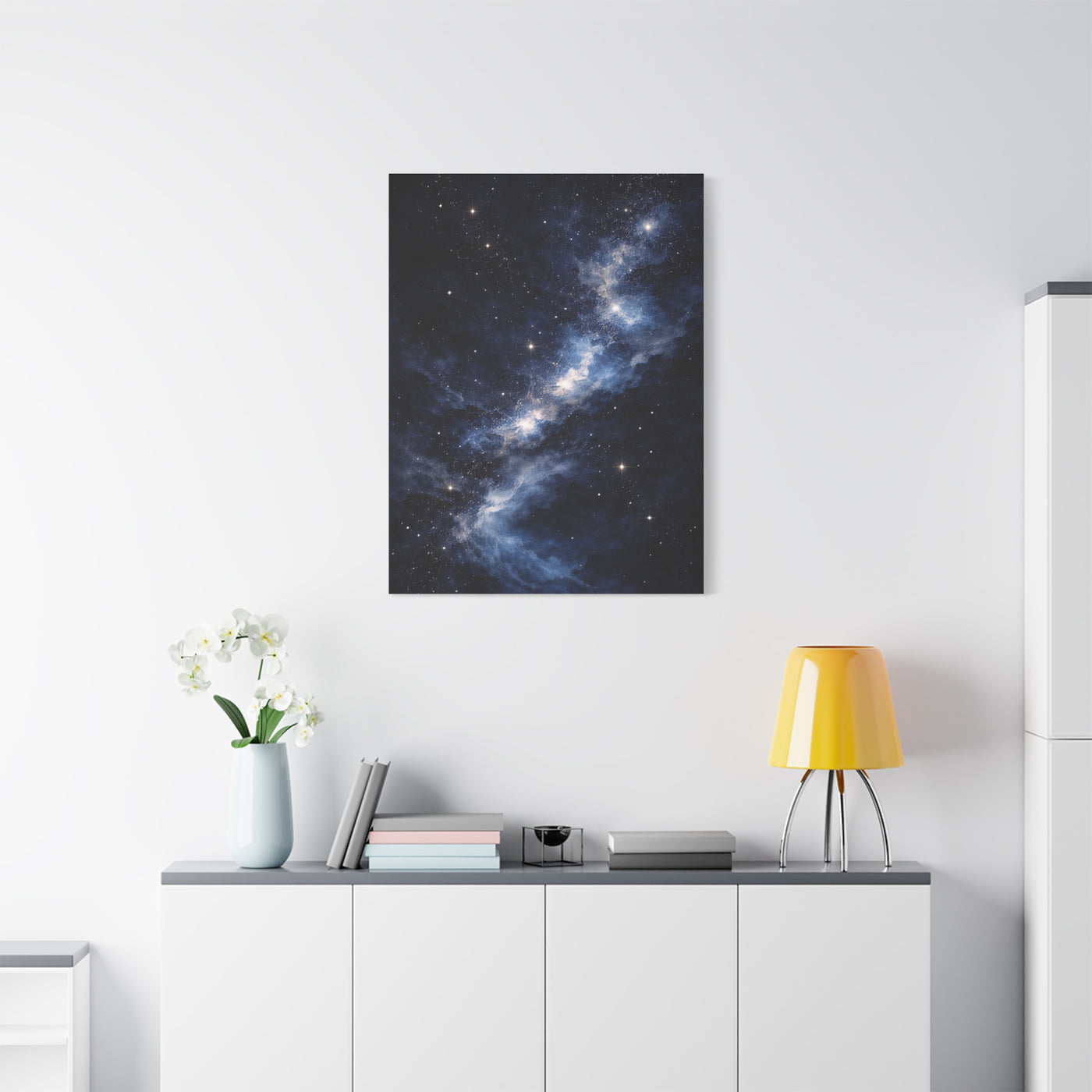 Celestial Nebula Drift Wall Art & Canvas Print