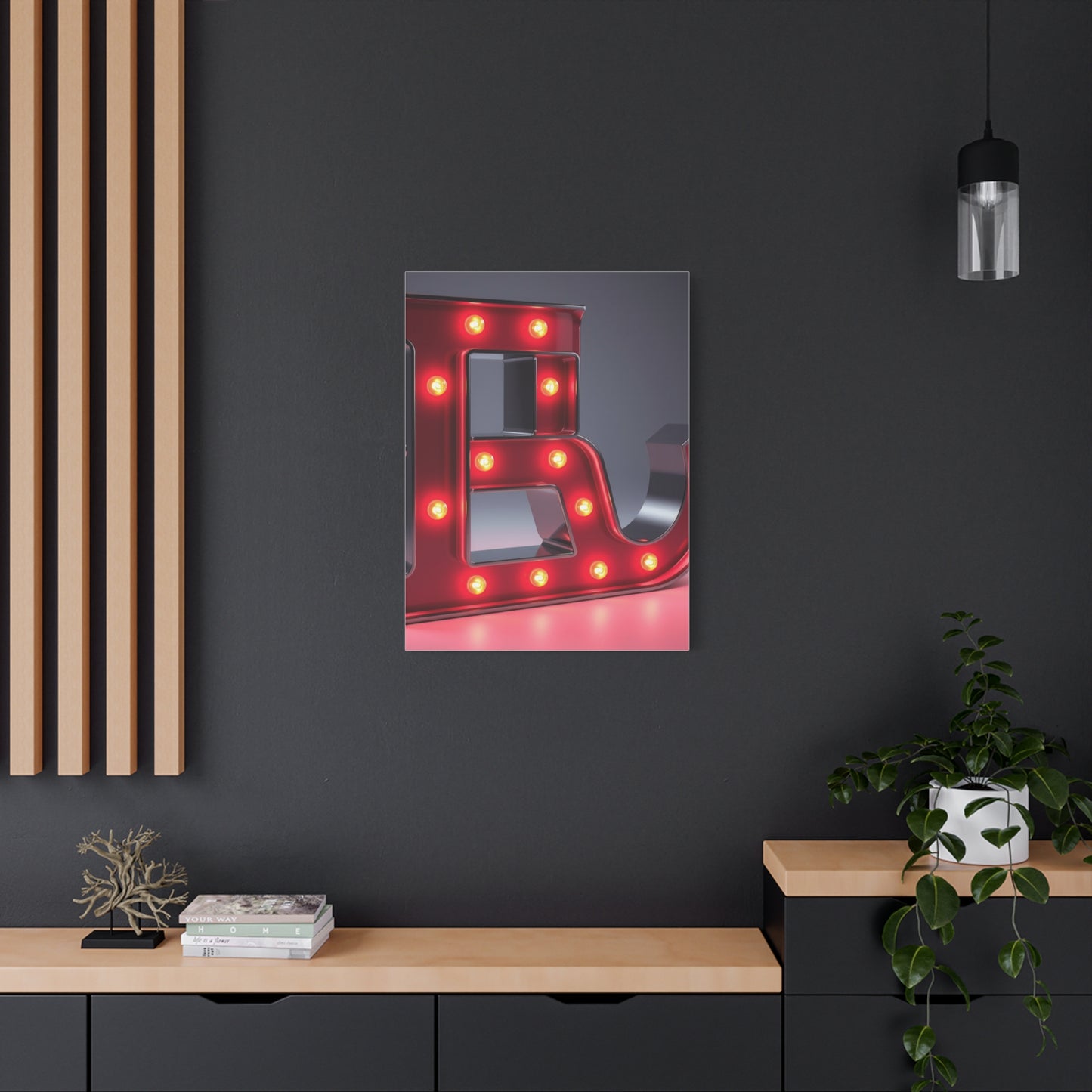A Alphabet & Letter Art Premium Gallery Wall Art & Canvas Print