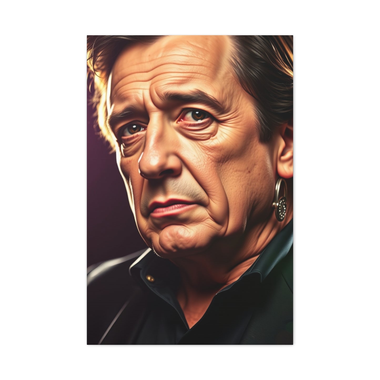 Johnny Cash Art Supreme Canvas Wall Art & Canvas Print