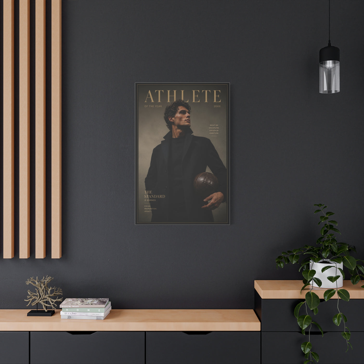 Athlete of the Year Editorial Sports Wall Art & Canvas Print