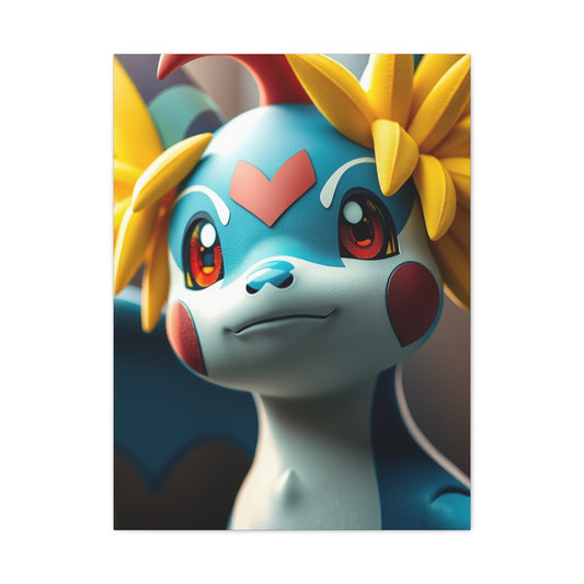 Vision Pokemon Characters Art Art Wall Art & Canvas Print