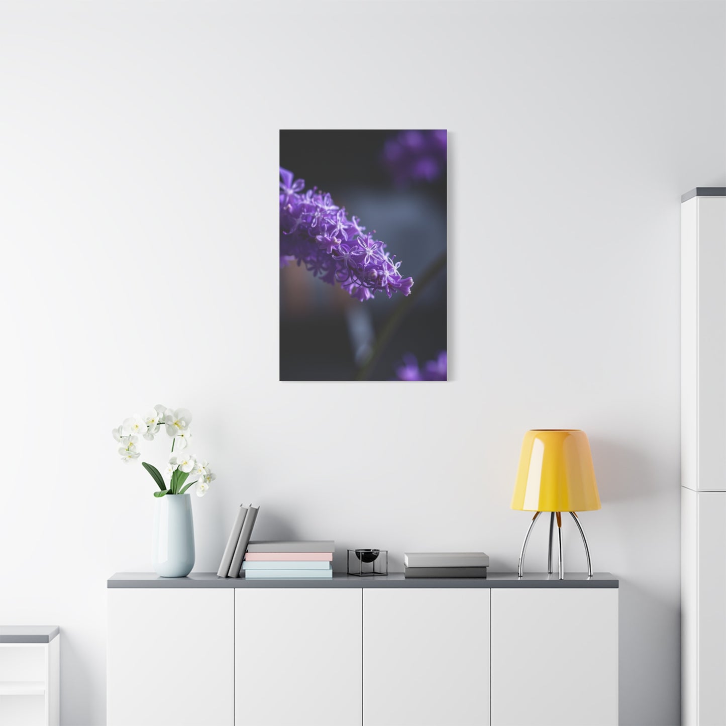 Divine Indigo Expression Wall Art & Canvas Print