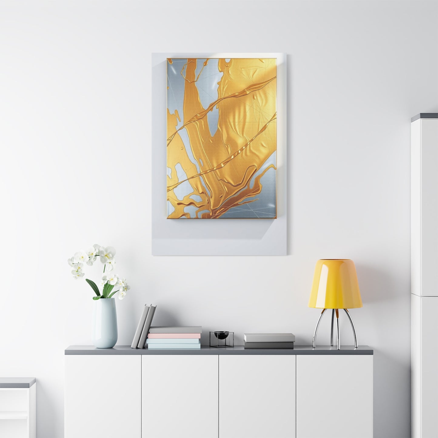 Gold & Silver Canvas Art Supreme Gallery Canvas  Wall Art & Canvas Print