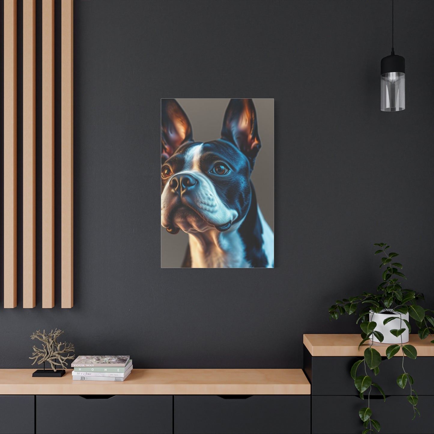 Boston Terrier Art Premium Gallery Wall Art & Canvas Print