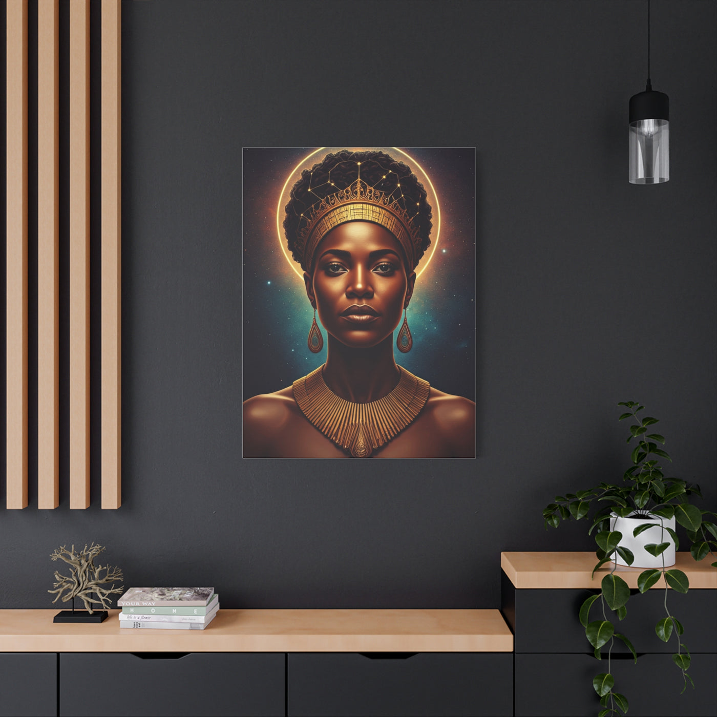 Celestial Queen Radiance Wall Art & Canvas Prints