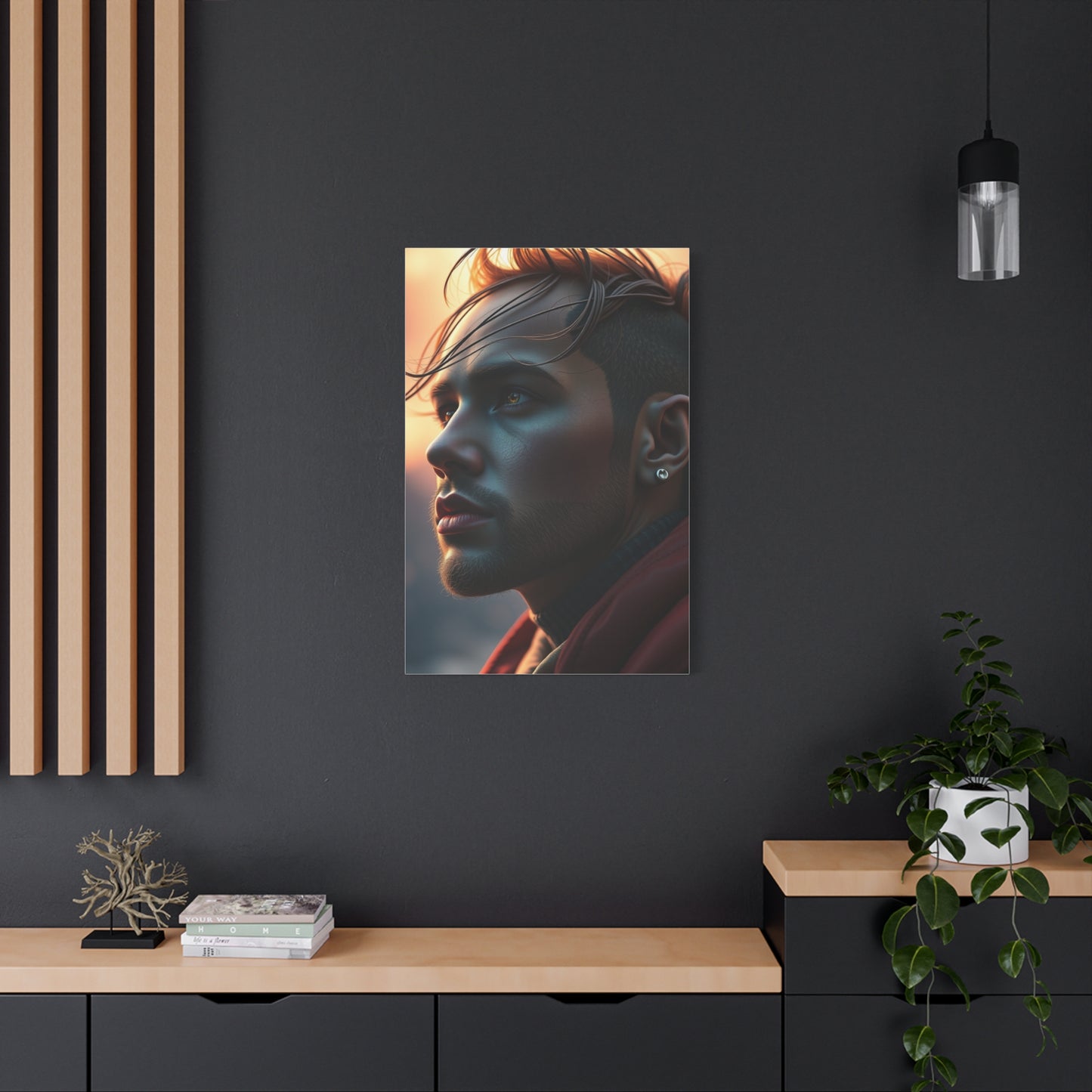 Ethereal Digital Canvas Wall Art & Canvas Print