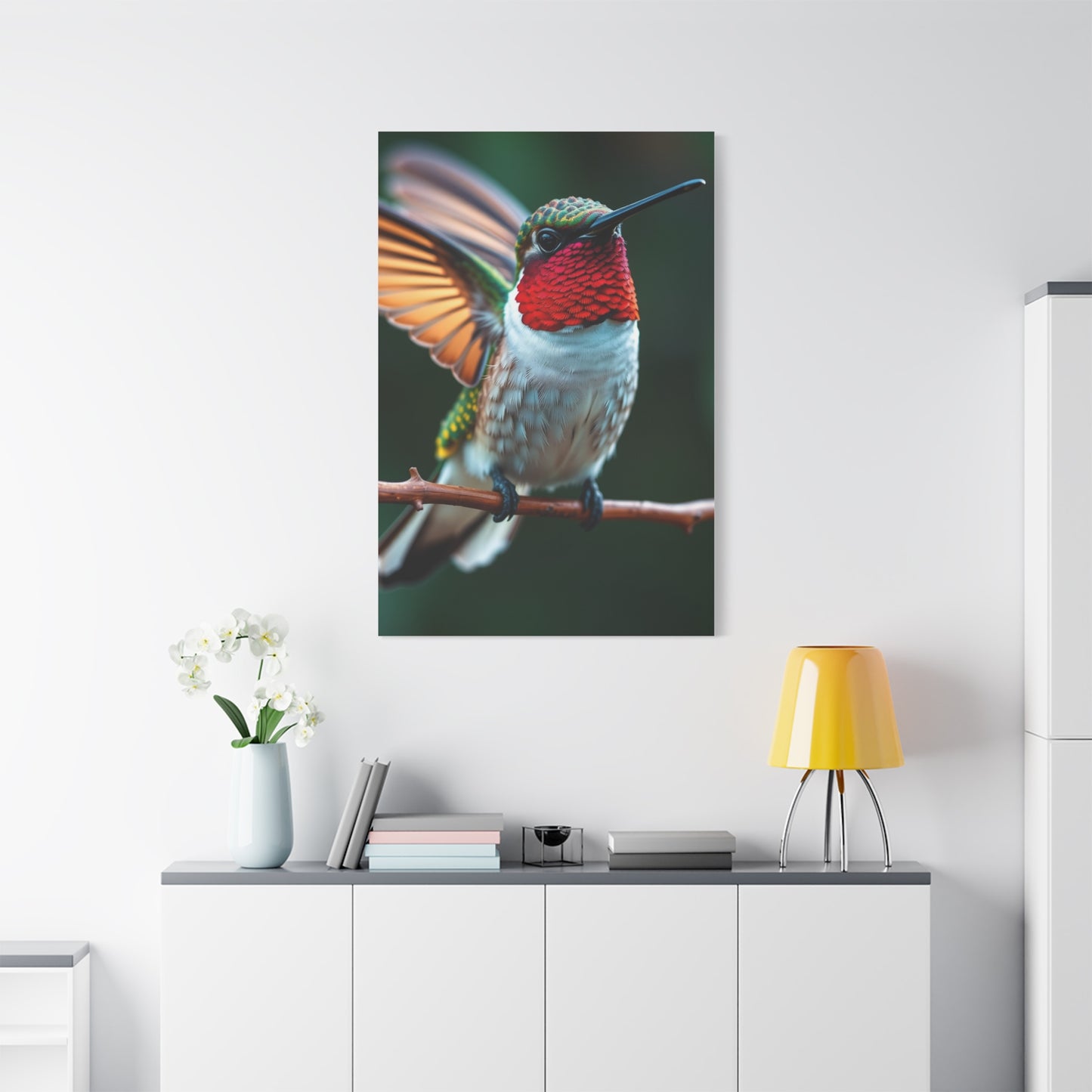 Masterpiece Humming Bird Art Vision Wall Art & Canvas Print