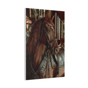 Regal Saddle Horse Portrait Wall Art & Canvas Print