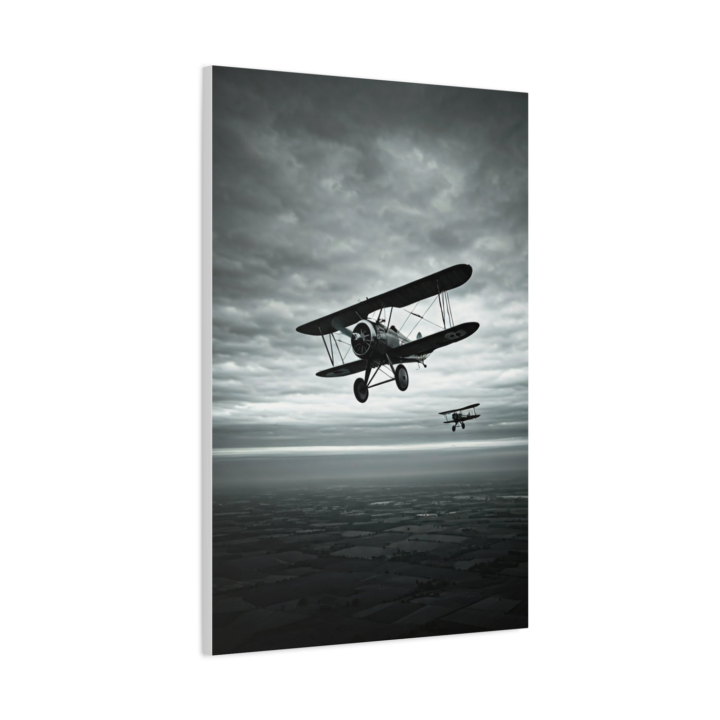 Vintage Squadron Over Open Seas Wall Art & Canvas Prints