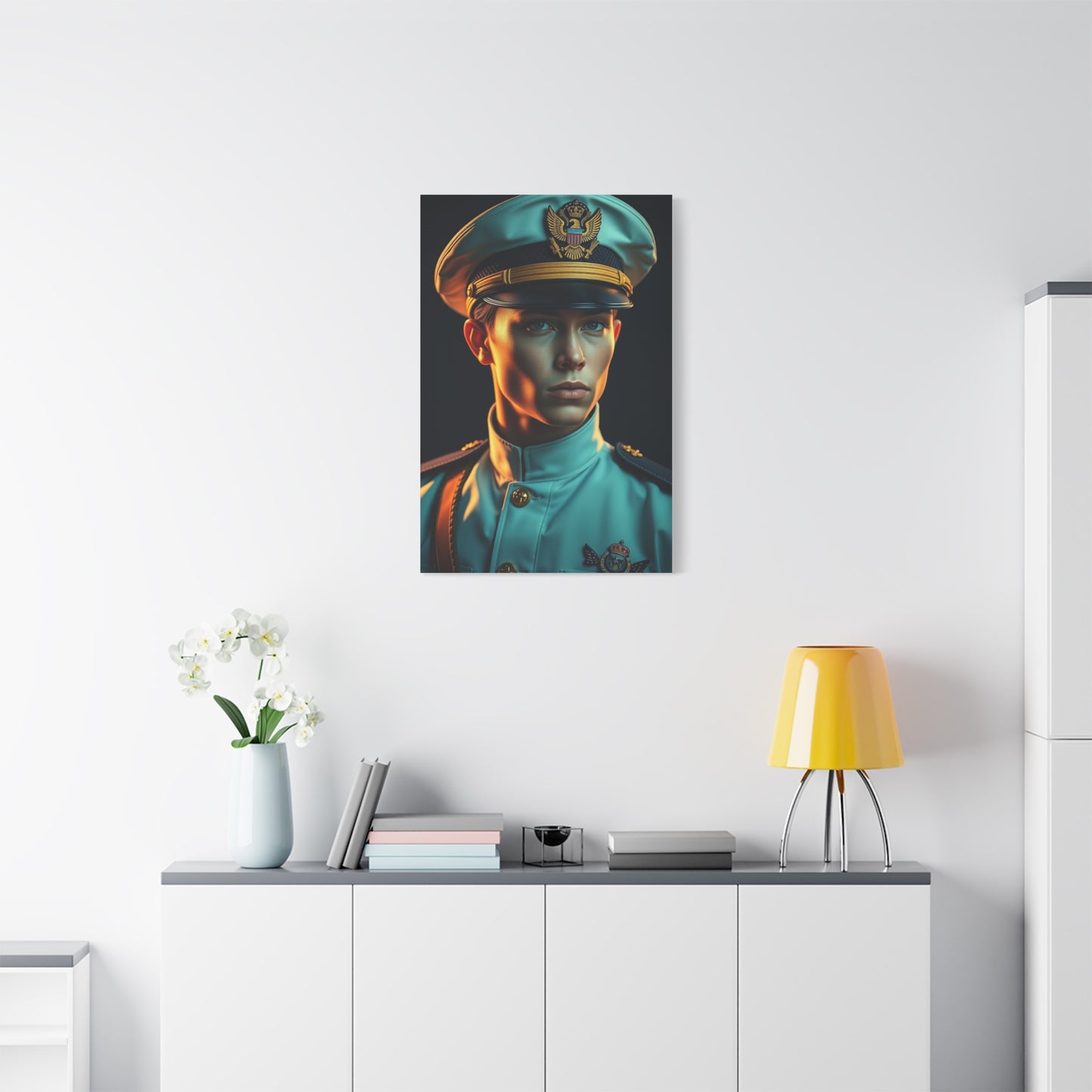 Masterpiece Navy (Military) Art Vision Wall Art & Canvas Print