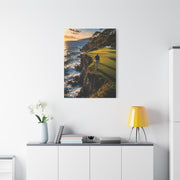 Cliffside Ocean Golf Green Wall Art & Canvas Print